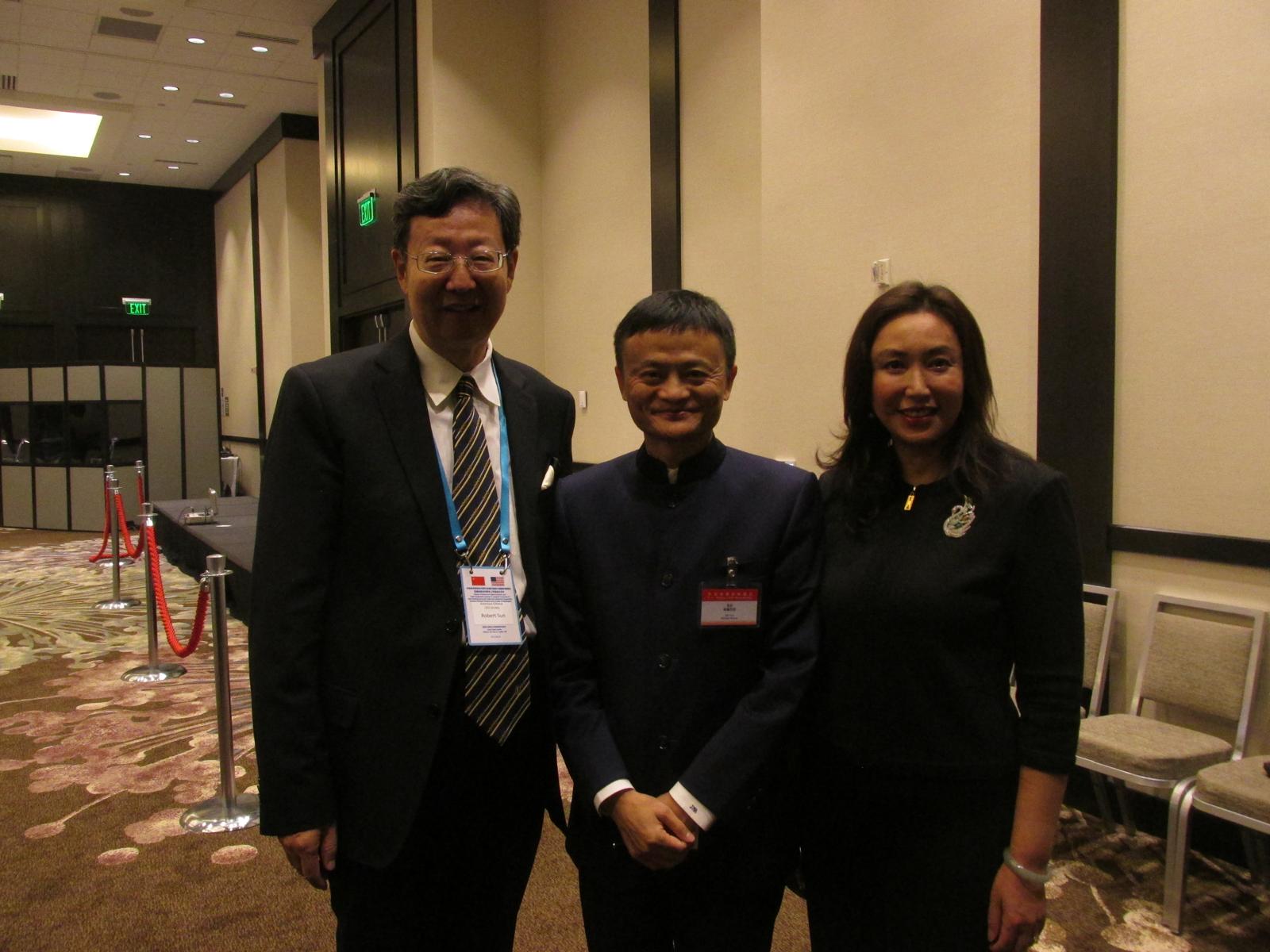 Meeting with Jack Ma